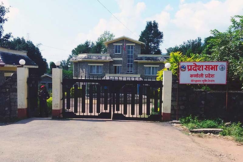 Karnali Province Assembly session in limbo due to split in ruling party